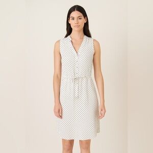 Guess White Polkadot Dress